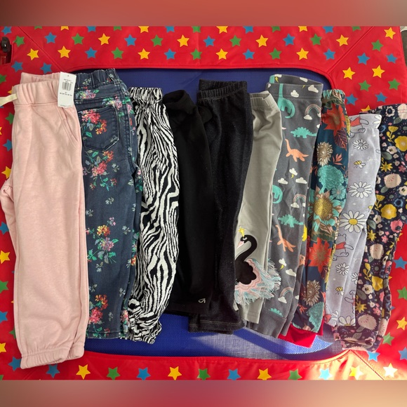 Other - Girls 3T pants bundle ! 10 pairs !